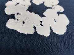 [1:1 TOP QUALITY] Denim Tears Navy Blue Foam Cotton Wreath Pullover Hoodie