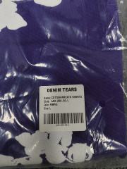 [1:1 Top Quality] Denim Tears Purple Cotton Wreath Shorts
