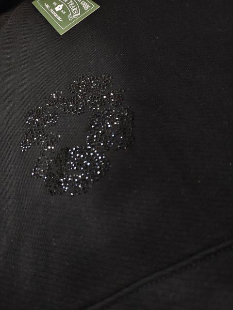 [1:1 Top Quality] Denim Tears Rhinestone Black Hoodie