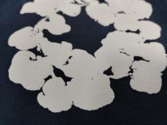 [1:1 Top Quality] Denim Tears Navy Cotton Wreath Straight Sweatpants