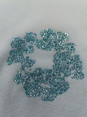 [1:1 TOP QUALITY] Denim Tears Blue Rhinestone Cotton Wreath Pullover Hoodie