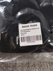 Denim Tears Rhinestone Zipped Hoodie Black