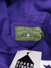 [1:1 TOP QUALITY] Denim Tears Purple Foam Cotton Wreath Pullover Hoodie