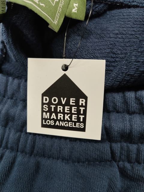 [1:1 Top Quality] Denim Tears Navy Cotton Wreath Jogger Sweatpants