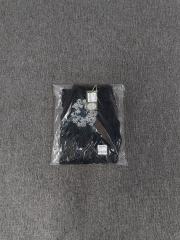 [1:1 Top Quality] Denim Tears Black Silver Rhinestone Cotton Wreath Joggers