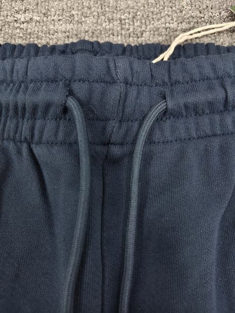 [1:1 Top Quality] Denim Tears Navy Cotton Wreath Straight Sweatpants