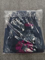 [1:1 Top Quality] Denim Tears Navy Rhinestone Cotton Wreath Shorts