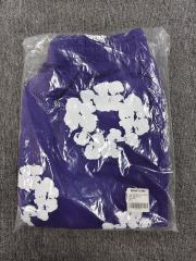 [1:1 Top Quality] Denim Tears Purple Cotton Wreath Shorts