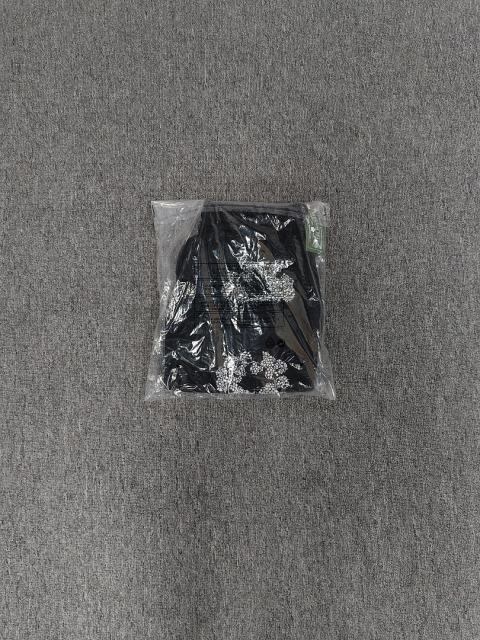 [1:1 Top Quality] Denim Tears Rhinestone Black Cotton Wreath Shorts