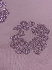 [1:1 TOP QUALITY] Denim Tears Pink Rhinestone Cotton Wreath Pullover Hoodie