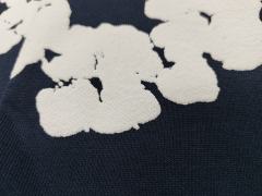 [1:1 Top Quality] Denim Tears Navy Cotton Wreath Jogger Sweatpants