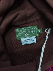 [1:1 TOP QUALITY] Denim Tears Coffee Brown Hot Pink Rhinestone Cotton Wreath Pullover Hoodie