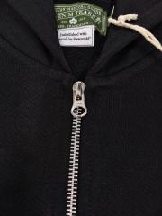 Denim Tears Rhinestone Zipped Hoodie Black