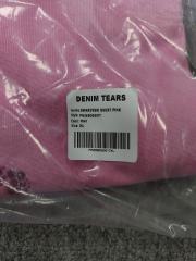 [1:1 Top Quality] Denim Tears Pink Rhinestone Cotton Wreath Shorts