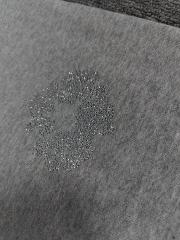 [1:1 Top Quality] Denim Tears Gray Silver Rhinestone Cotton Wreath Joggers