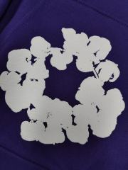 [1:1 TOP QUALITY] Denim Tears Purple Foam Cotton Wreath Pullover Hoodie