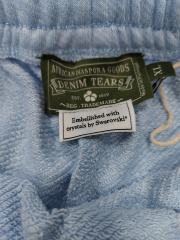 [1:1 Top Quality] Denim Tears Blue Rhinestone Cotton Wreath Shorts