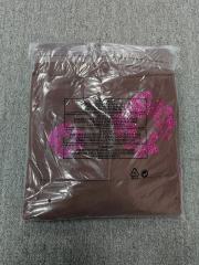 [1:1 TOP QUALITY] Denim Tears Coffee Brown Hot Pink Rhinestone Cotton Wreath Pullover Hoodie