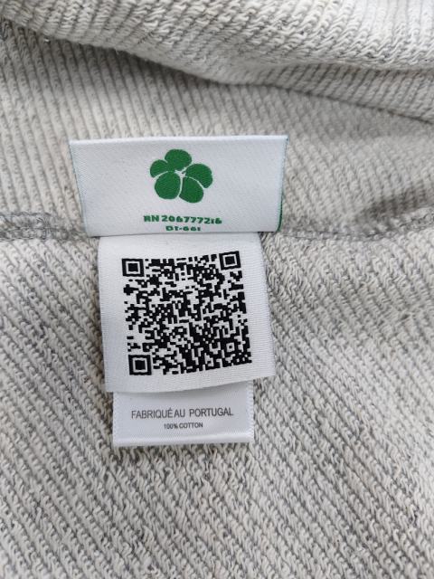 [1:1 Top Quality] Denim Tears Rhinestone Zipped Hoodie Gray
