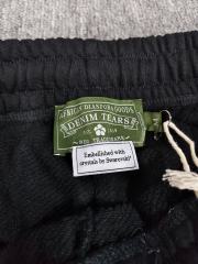 [1:1 Top Quality] Denim Tears Black Silver Rhinestone Cotton Wreath Joggers