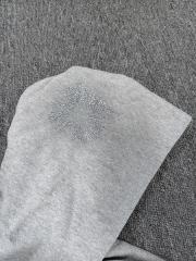 [1:1 Top Quality] Denim Tears Rhinestone Zipped Hoodie Gray