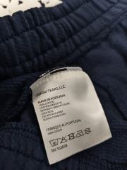 [1:1 Top Quality] Denim Tears Navy Cotton Wreath Shorts