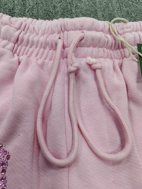 [1:1 Top Quality] Denim Tears Pink Rhinestone Cotton Wreath Shorts