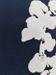 [1:1 Top Quality] Denim Tears Navy Cotton Wreath Shorts