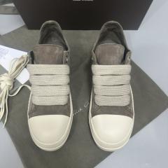RO Taupe Suede Temple Jumbolace Low Platform Sneakers (US6-14)