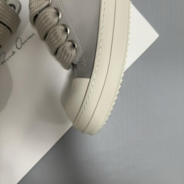 RO Gray Temple Jumbolace Low Leather Sneakers (US6-14)