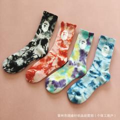 Bape Tie Dye Socks