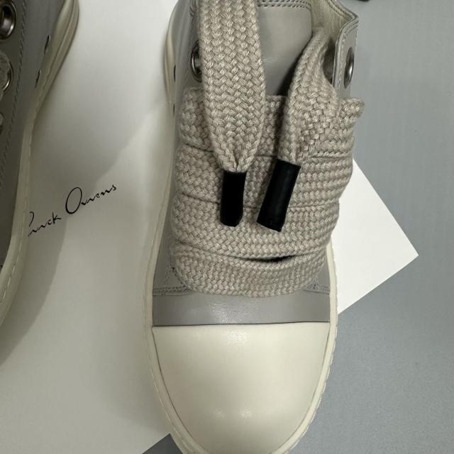RO Gray Temple Jumbolace Low Leather Sneakers (US6-14)