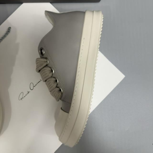 RO Gray Temple Jumbolace Low Leather Sneakers (US6-14)