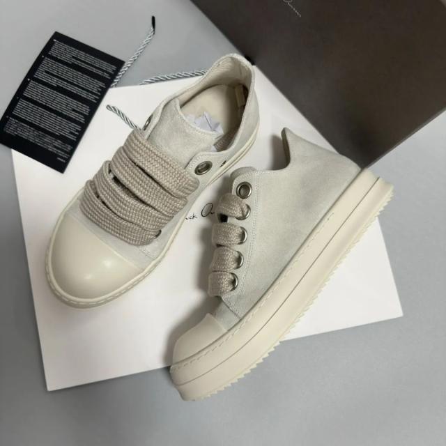 RO Suede Temple Jumbolace Low Platform Sneakers (US6-14)
