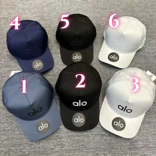 Alo Yoga Quick Dry Perforated Mesh Performance Baseball Cap 6 Colors Set
