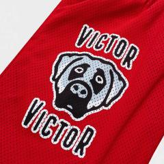 [Buy 3 Get 1 FREE] Eric Emanuel Dog Head Logo Perforated Mesh Basketball Shorts 2 Colors