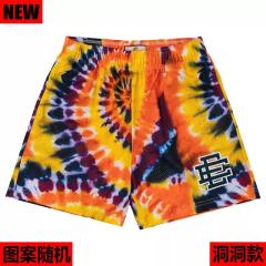 [Buy 3 Get 1 FREE] Eric Emanuel Tie Dye All Over Print Perforated Mesh Basketball Shorts