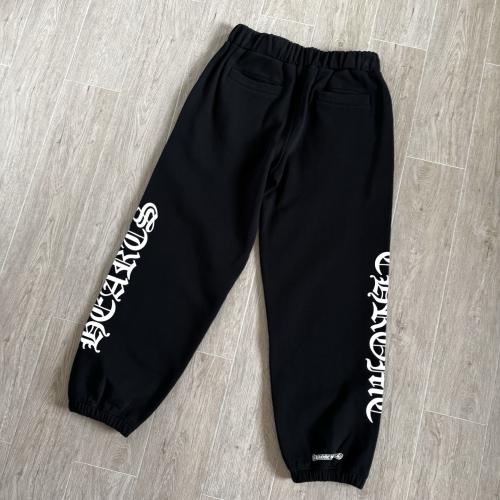1:1 quality CH Vertical Gothic Letter Black Jogger Sweatpants