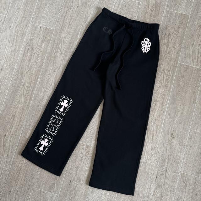 1:1 quality CH St. Tropez Pin-Up Girl Wide Leg Sweatpants