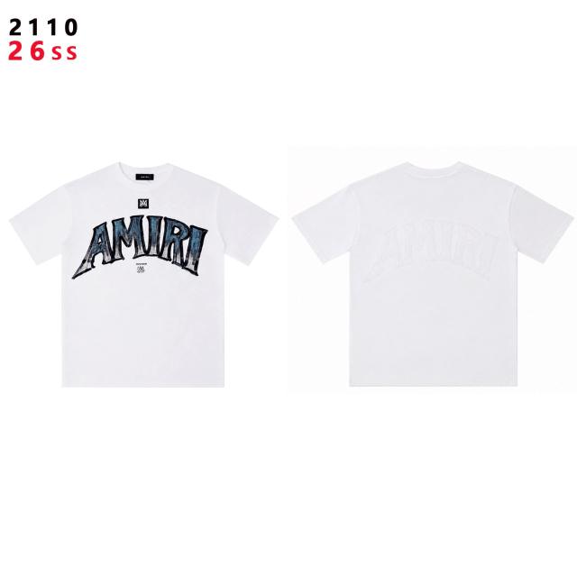 26SS Metal Gradient Logo Matching T-shirt & Sweat Shorts