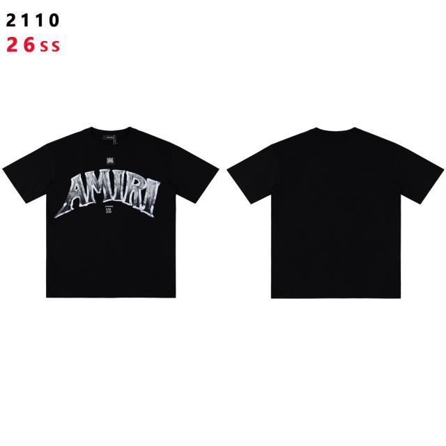 26SS Metal Gradient Logo Matching T-shirt & Sweat Shorts