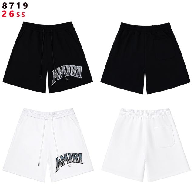 26SS Metal Gradient Logo Matching T-shirt & Sweat Shorts
