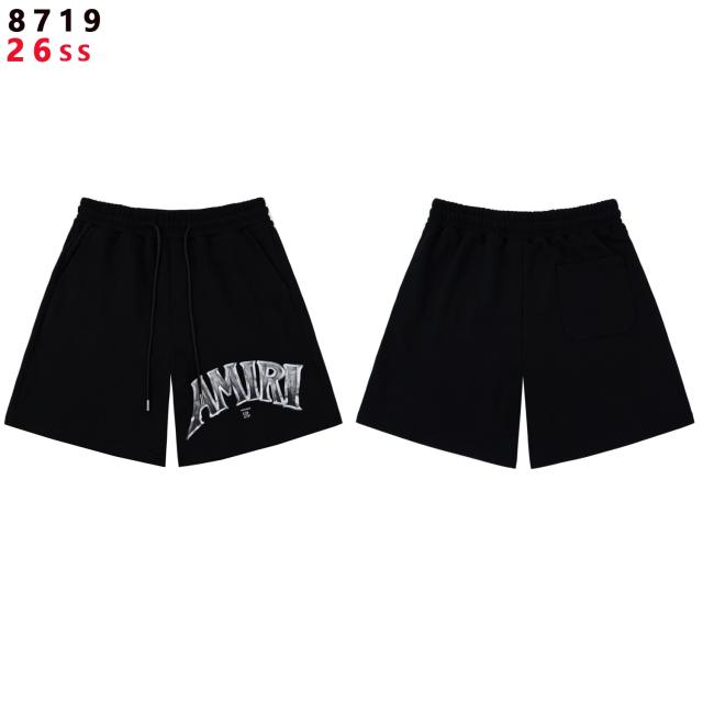 26SS Metal Gradient Logo Matching T-shirt & Sweat Shorts