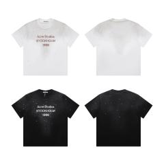 Stockholm 1996 Washed Gradient Rhinestone Oversized T-shirt