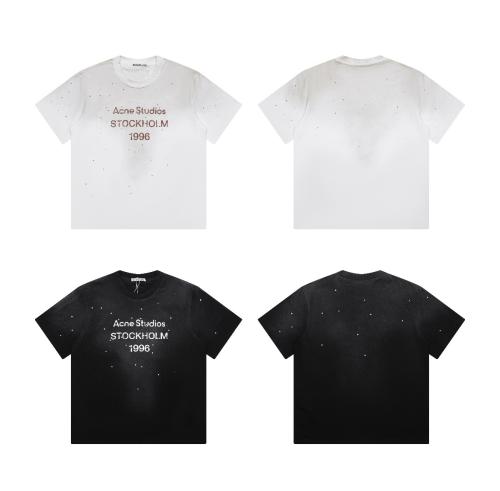 Stockholm 1996 Washed Gradient Rhinestone Oversized T-shirt