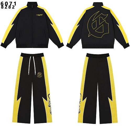 Godspeed Blue Black Lightning G Logo Zip Tracksuit Set