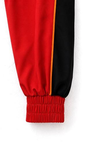 Godspeed Red Black Lightning G Logo Zip Tracksuit Set