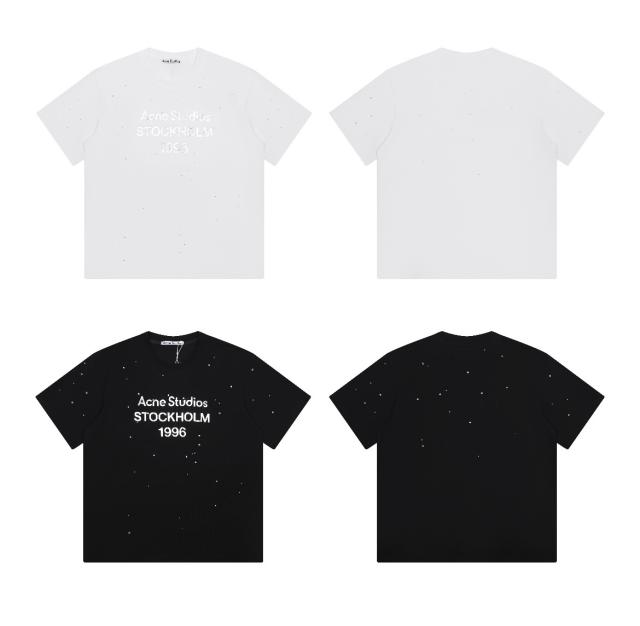Stockholm 1996 Rhinestone Splatter Oversized T-shirt