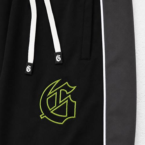 Godspeed Gray Black Lightning G Logo Zip Tracksuit Set