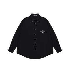 Stockholm 1996 Pocket Logo Oversized Button Down Shirt
